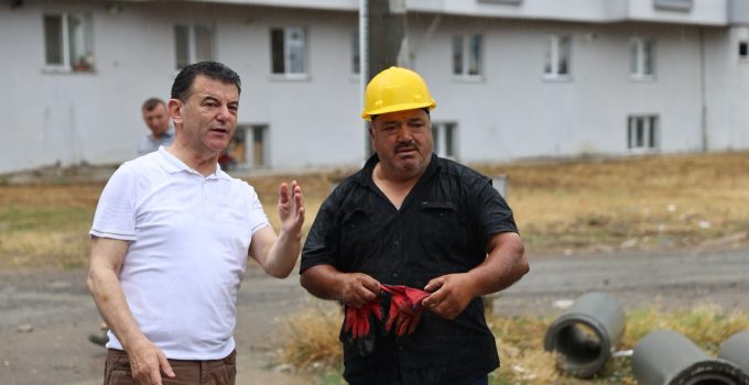 Kapaklı’da Altyapı ve Üstyapı Hamlesi Sürüyor: Başkan Mustafa Çetin Çalışmaları Yerinde İnceledi