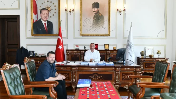 Vali Soytürk, PANAB Enerji Tesisler Müdürü Murat Put’u Ağırladı