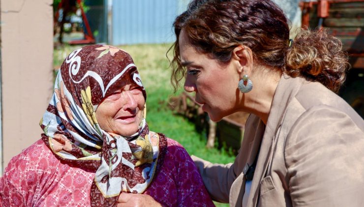 Candan Yüceer Dolu Felaketinin Vurduğu Mahallelerde İncelemelerde Bulundu