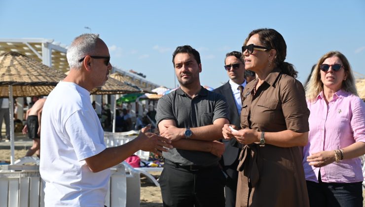 Başkan Yüceer Altınova ve Kumbağ Sahillerinde Vatandaşlarla Buluştu