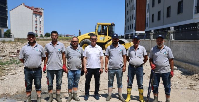 Başkan Mustafa Çetin, Yunus Emre Mahallesi’ndeki Yol Çalışmalarını İnceledi