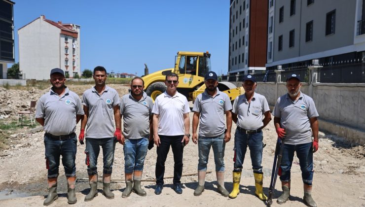 Başkan Mustafa Çetin, Yunus Emre Mahallesi’ndeki Yol Çalışmalarını İnceledi