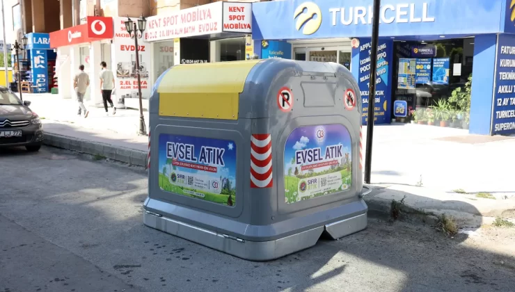 Çerkezköy Belediyesi’nden Atık Konteynerlerinde Yenileme Çalışması