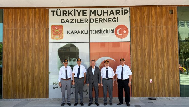 Kaymakam Gürdal’dan Gazilere Anlamlı Ziyaret