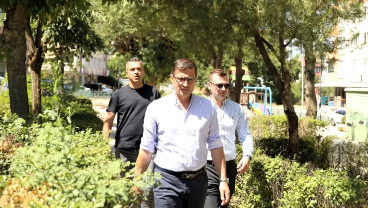 KIZILPINAR’DAKİ PARKTA KAPSAMLI YENİLEME BAŞLIYOR