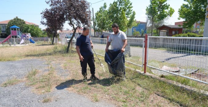 Saray Belediyesi’nden Parklarda Kapsamlı Temizlik Mesaisi
