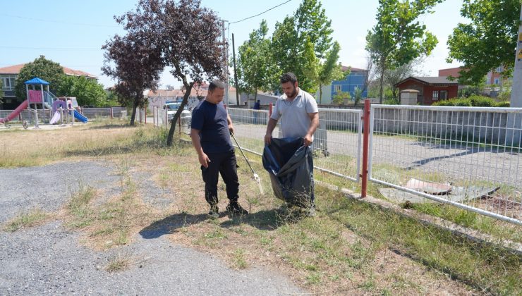 Saray Belediyesi’nden Parklarda Kapsamlı Temizlik Mesaisi
