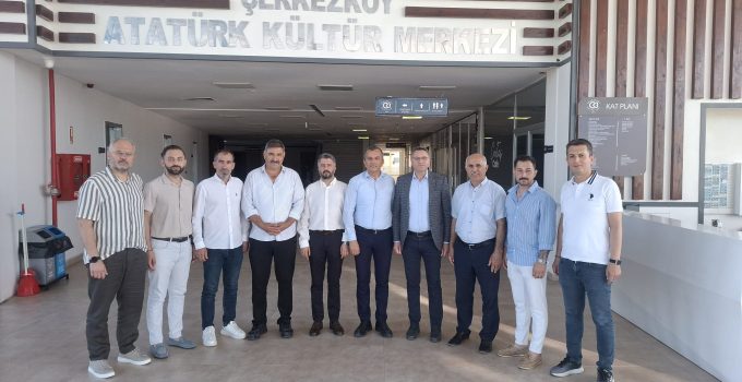 AK Parti Çerkezköy İlçe Teşkilatı’ndan Kent Konseyi’ne Ziyaret