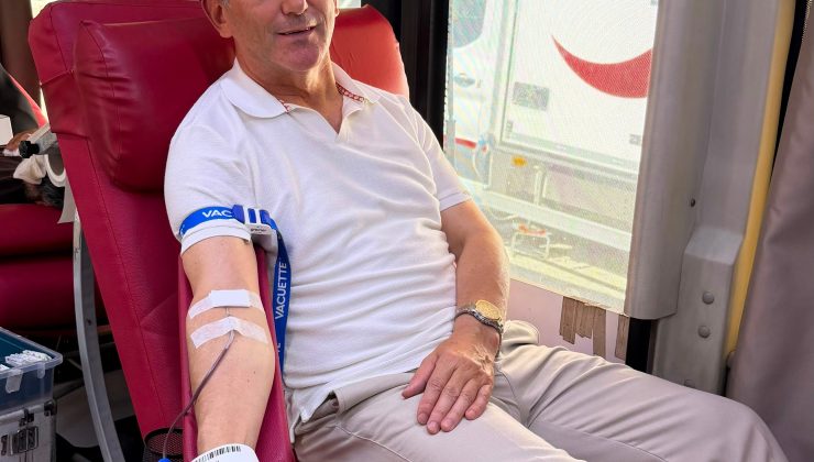 Başkan Mustafa Çetin’den Kan Bağışı Çağrısı