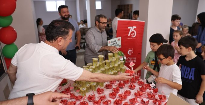 Başkan Mustafa Çetin, Yaz Kursu Öğrencileriyle Buluştu